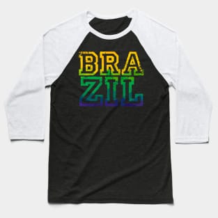 Brazil World Cup Soccer Baseball T-Shirt